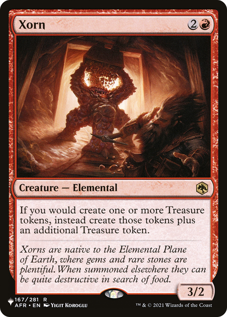 Xorn (LIST-167/281)  - The List