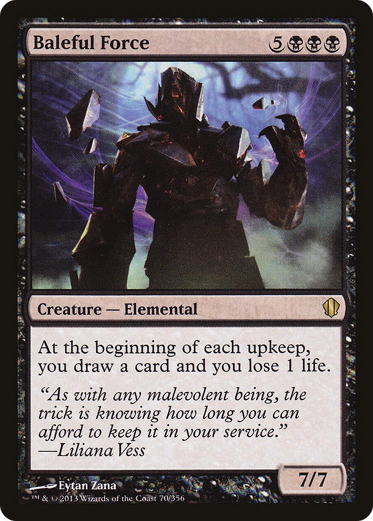 Baleful Force (C13-070)  - Commander 2013