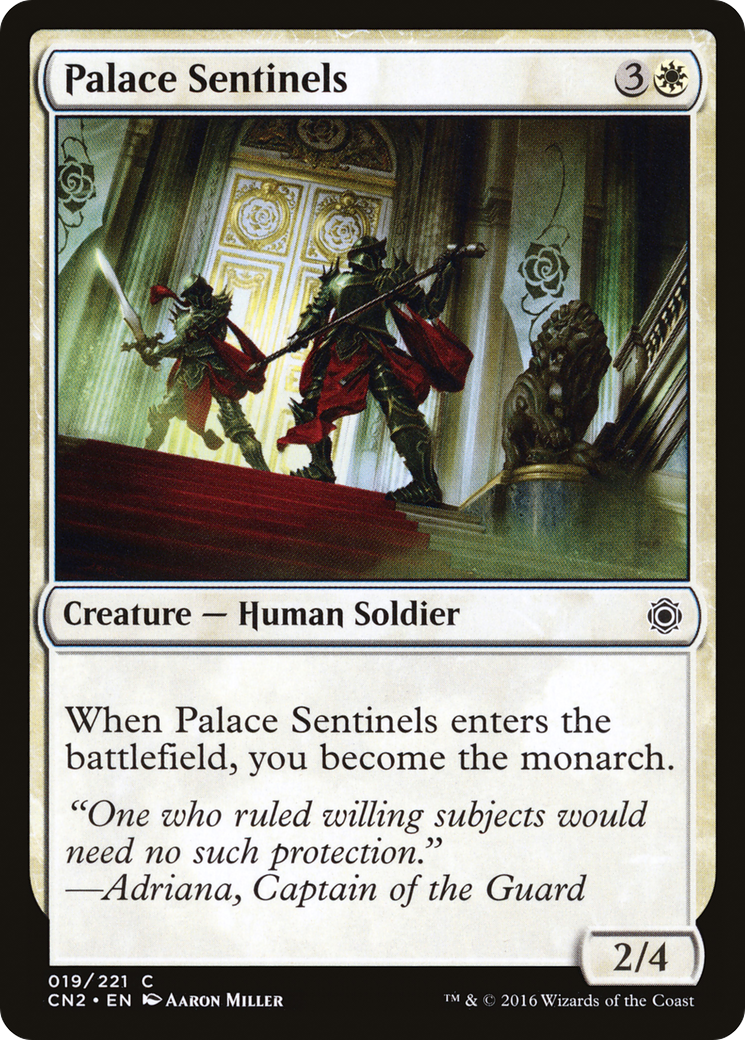 Palace Sentinels (CN2-019)  Foil - Conspiracy: Take the Crown