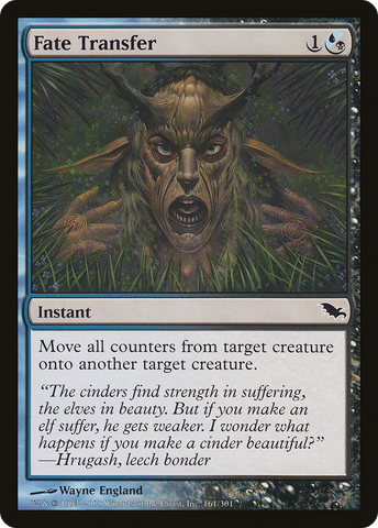 Fate Transfer (SHM-161)  Foil - Shadowmoor