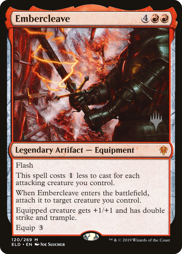 Embercleave (PPELD-120)  Foil - Throne of Eldraine Promos