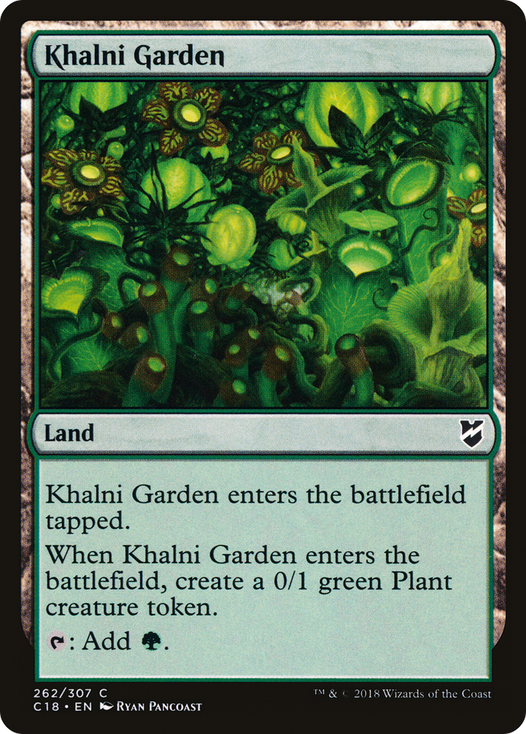 Khalni Garden (C18-262)  - Commander 2018