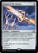 Sword of the Paruns (RVR-270)  Foil - Ravnica Remastered