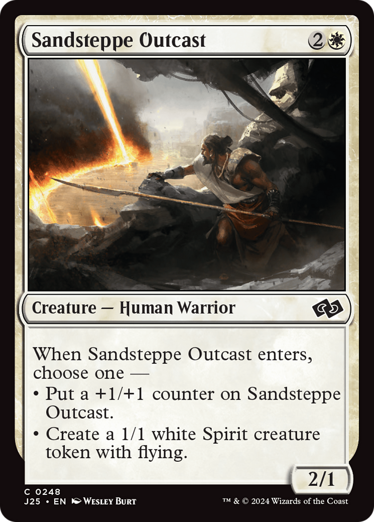 Sandsteppe Outcast (J25-248)  - Foundations Jumpstart