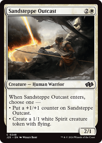 Sandsteppe Outcast (J25-248)  - Foundations Jumpstart