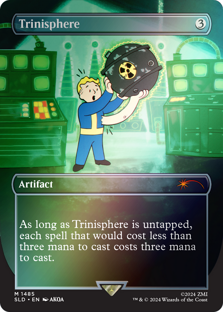 Trinisphere (Rainbow Foil) (SLD-1485)  Foil - Secret Lair Drop (Borderless)