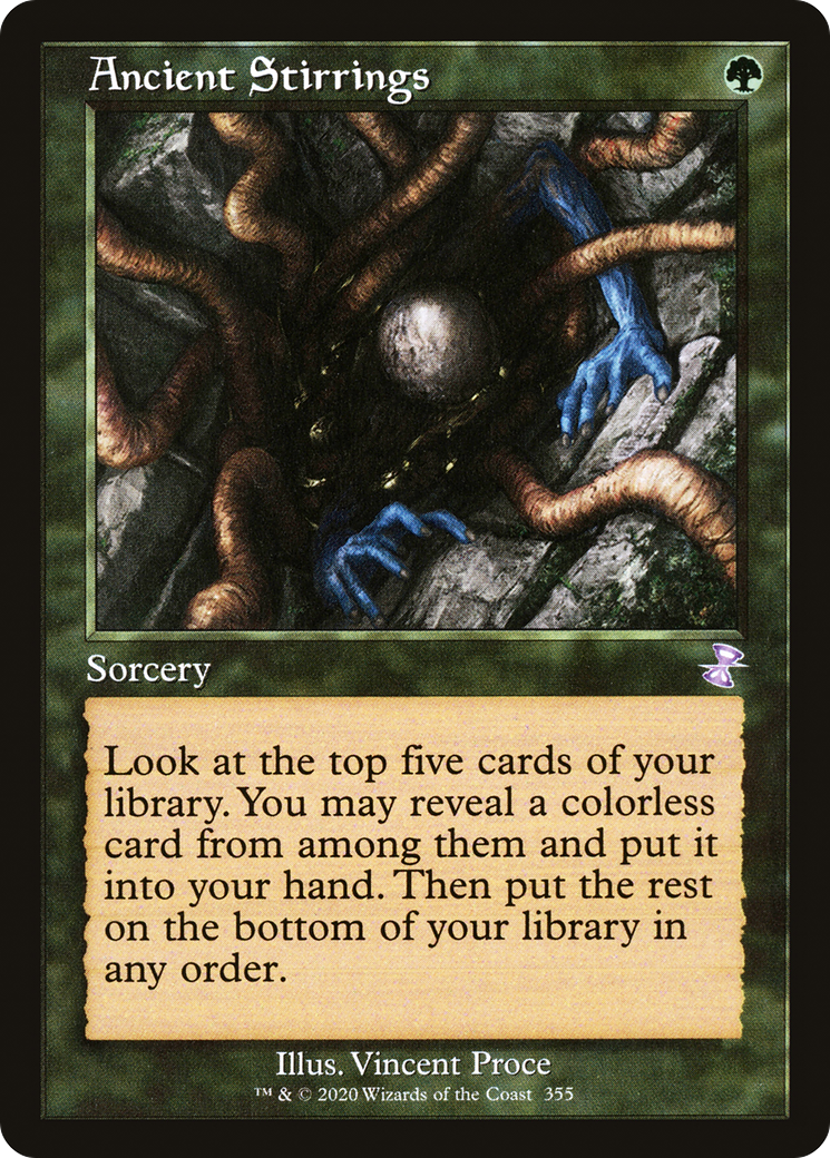 Ancient Stirrings (TSR-355)  Foil - Time Spiral Remastered