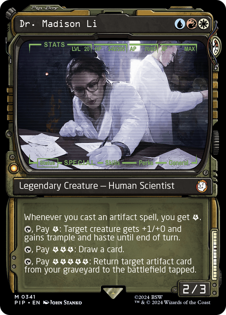 Dr. Madison Li (Showcase) (PIP-341)  - Fallout: (Showcase)