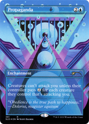 Propaganda (381) (SLD-381)  Foil - Secret Lair Drop (Borderless)