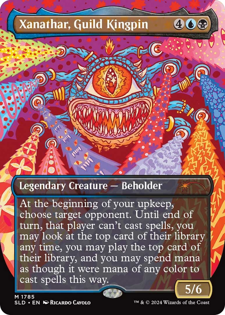 Xanathar, Guild Kingpin (SLD-1785)  - Secret Lair Drop (Borderless)