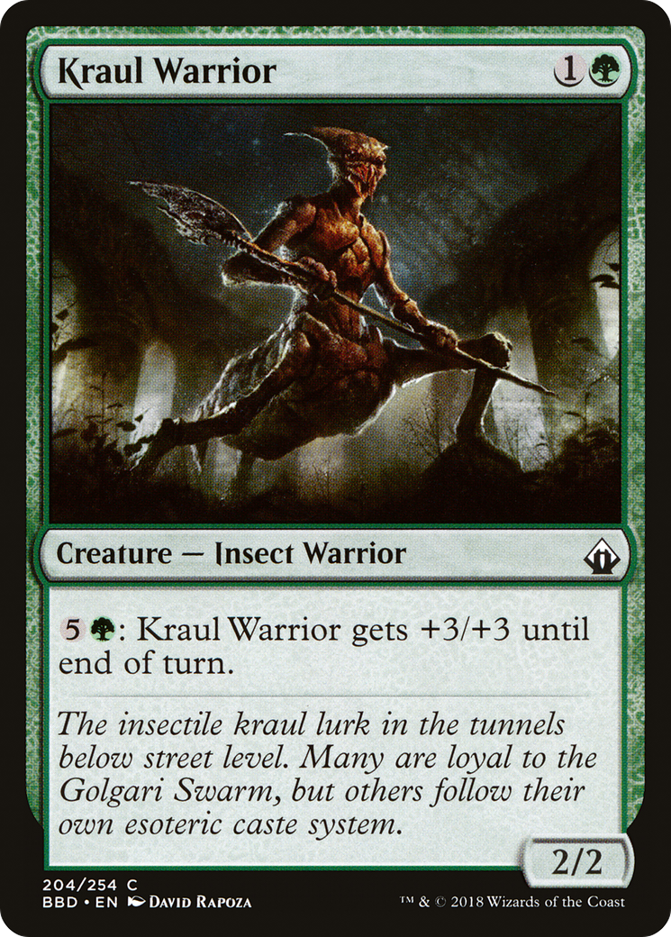Kraul Warrior (BBD-204)  - Battlebond