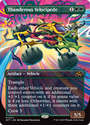 Thunderous Velocipede (DFT-317) - Aetherdrift (Borderless) Foil