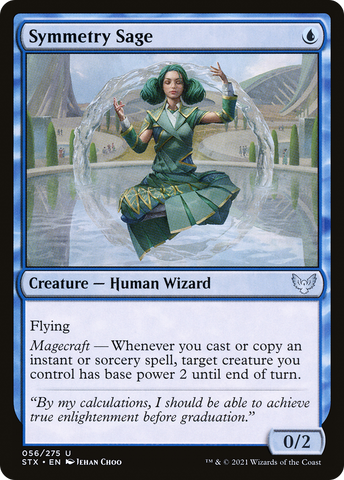 Symmetry Sage (STX-056)  Foil - Strixhaven: School of Mages