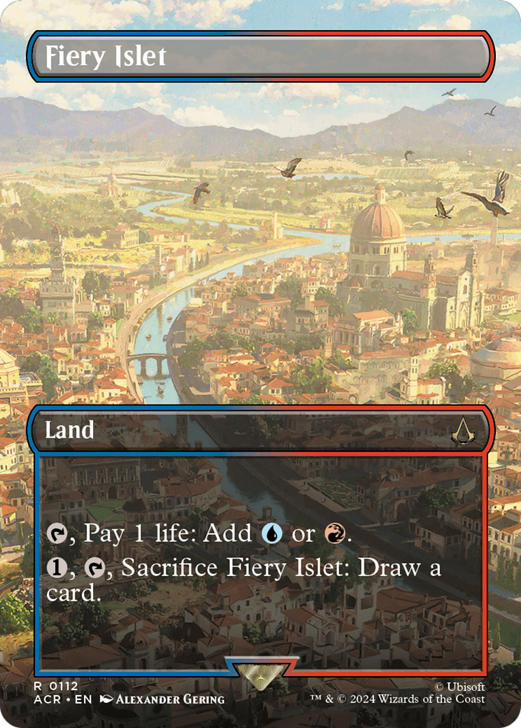 Fiery Islet (Borderless) (ACR-112)  - Assassin's Creed