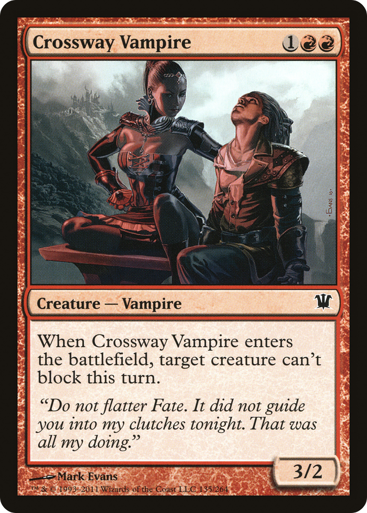Crossway Vampire (ISD-135)  Foil - Innistrad