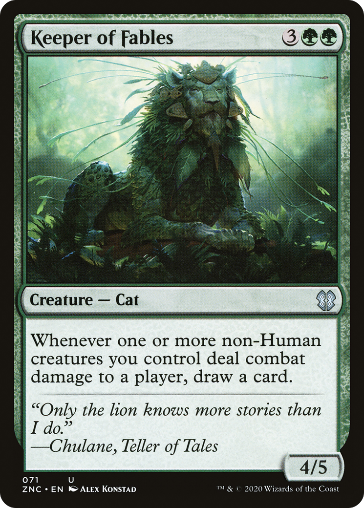 Keeper of Fables (ZNC-071)  - Zendikar Rising Commander