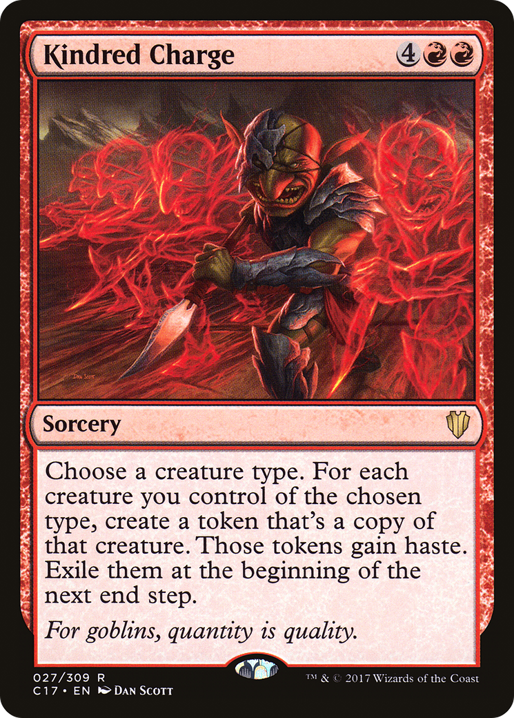 Kindred Charge (C17-027)  - Commander 2017
