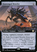 Scavenged Brawler (Extended Art) (BRC-064)  - The Brothers' War Commander: (Extended Art)