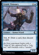 Erratic Visionary (CLU-085)  - Ravnica: Clue Edition