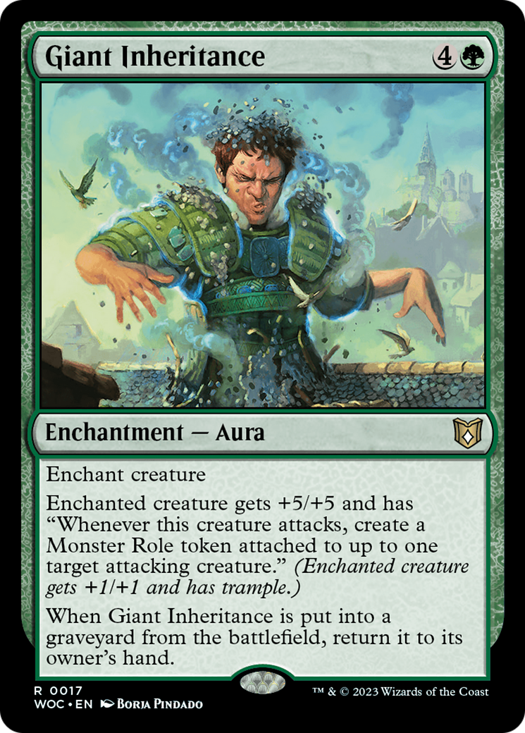 Giant Inheritance (WOC-017)  - Wilds of Eldraine Commander