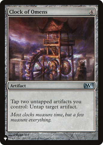 Clock of Omens (LIST-202/249)  - The List