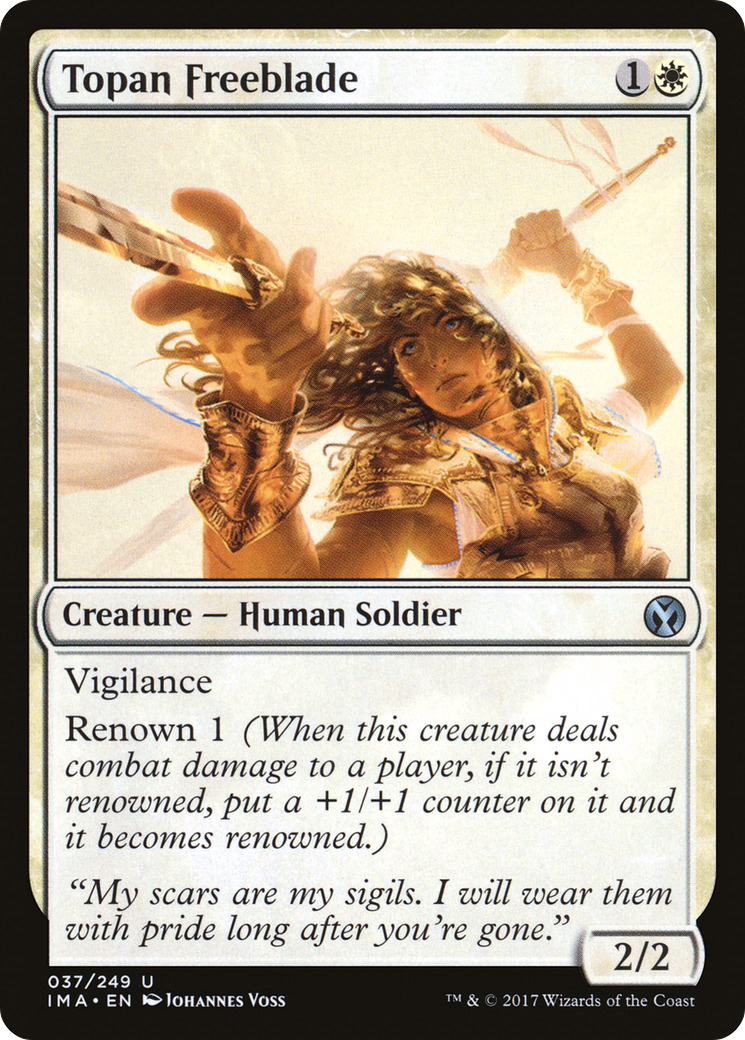 Topan Freeblade (IMA-037)  - Iconic Masters