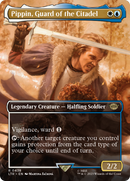 Pippin, Guard of the Citadel (Borderless) (LTR-438)  Foil - The Lord of the Rings: Tales of Middle-earth