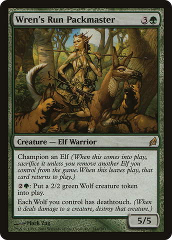 Wren's Run Packmaster (LRW-244)  - Lorwyn