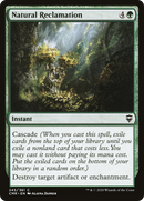 Natural Reclamation (CMR-245)  - Commander Legends