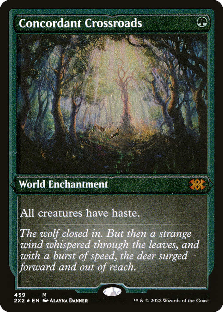 Concordant Crossroads (Foil Etched) (2X2-459)  Foil - Double Masters 2022