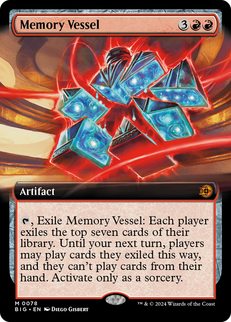 Memory Vessel (Extended Art) (BIG-078)  - The Big Score: (Extended Art)