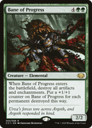 Bane of Progress (CC1-003)  Foil - Commander Collection: Green