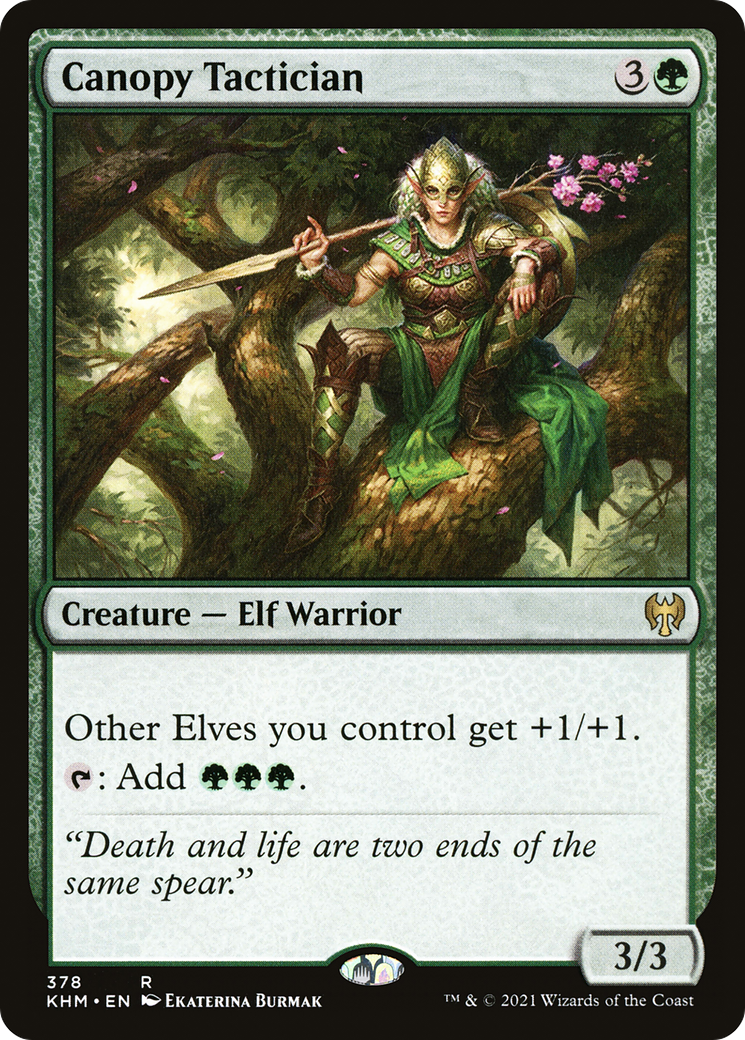 Canopy Tactician (KHM-378)  - Kaldheim