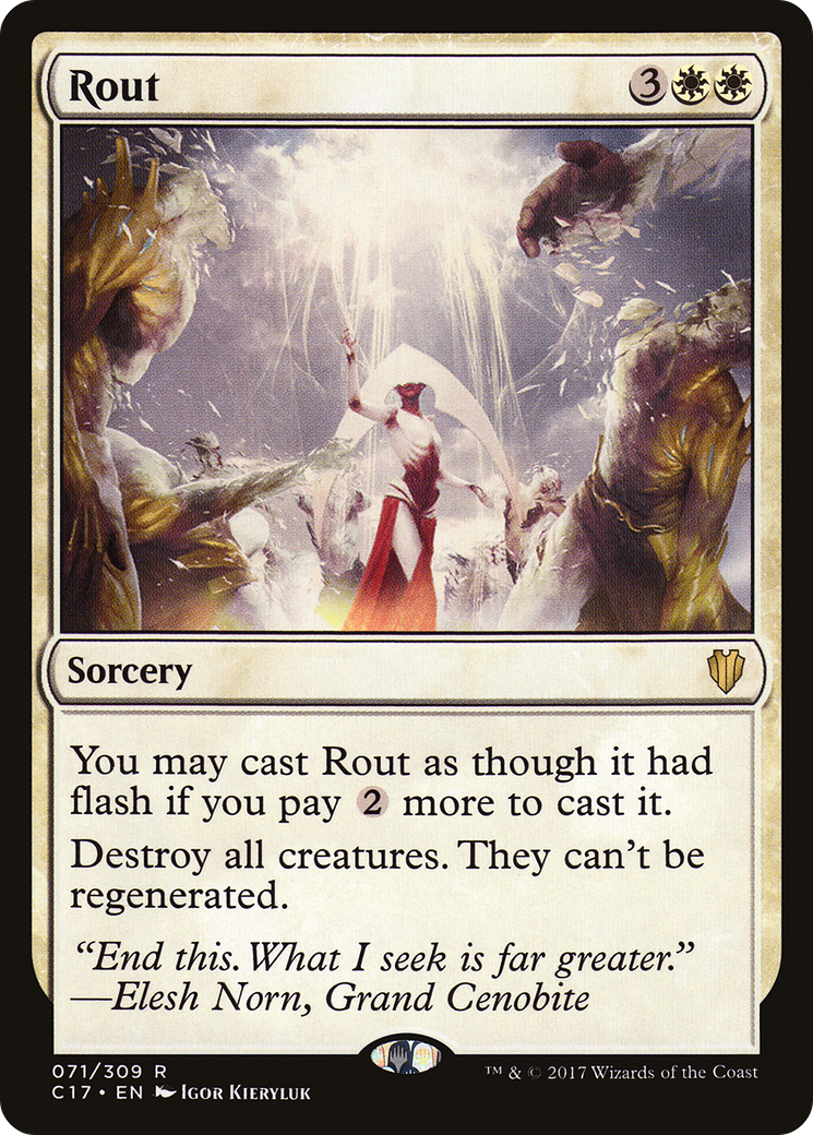 Rout (C17-071)  - Commander 2017