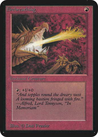 Firebreathing (LEA-)  - Limited Edition Alpha