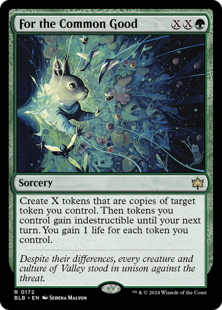 For the Common Good (BLB-172)  Foil - Bloomburrow