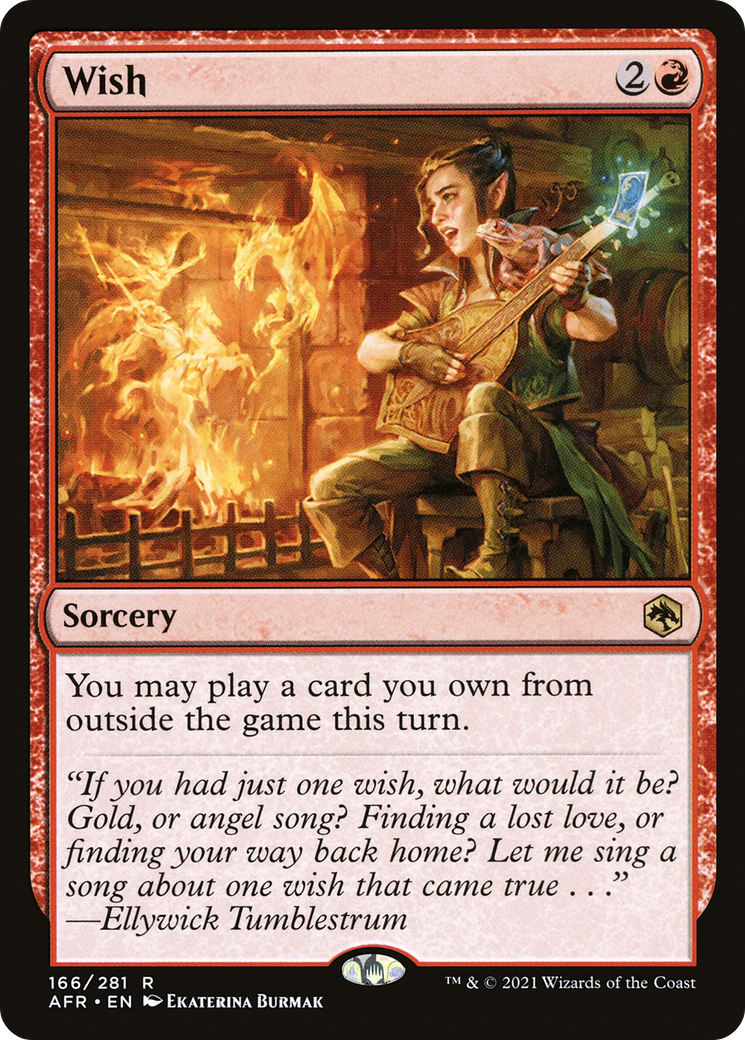 Wish (AFR-166)  Foil - Adventures in the Forgotten Realms