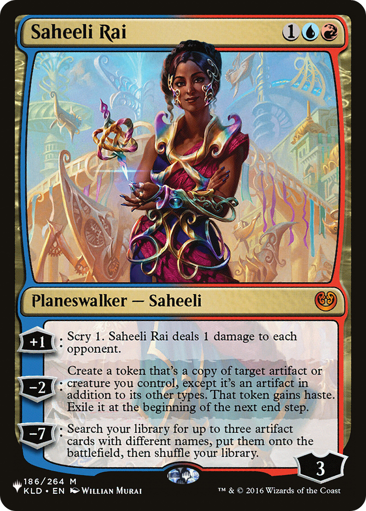 Saheeli Rai (LIST-186/264)  - The List