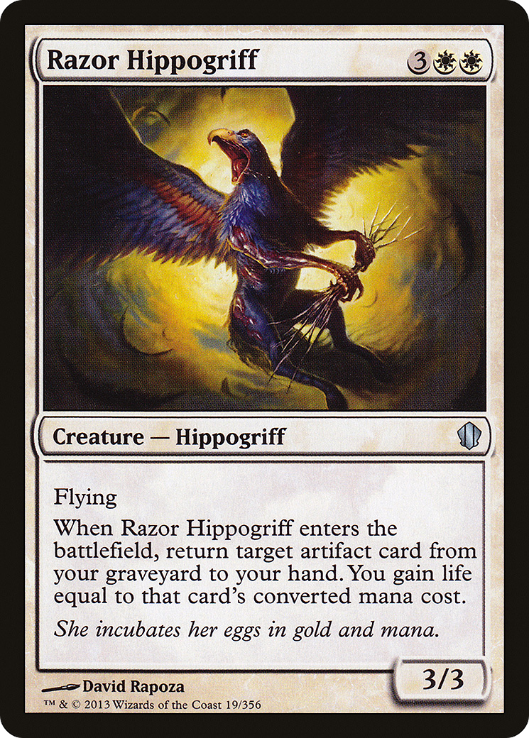 Razor Hippogriff (C13-019)  - Commander 2013