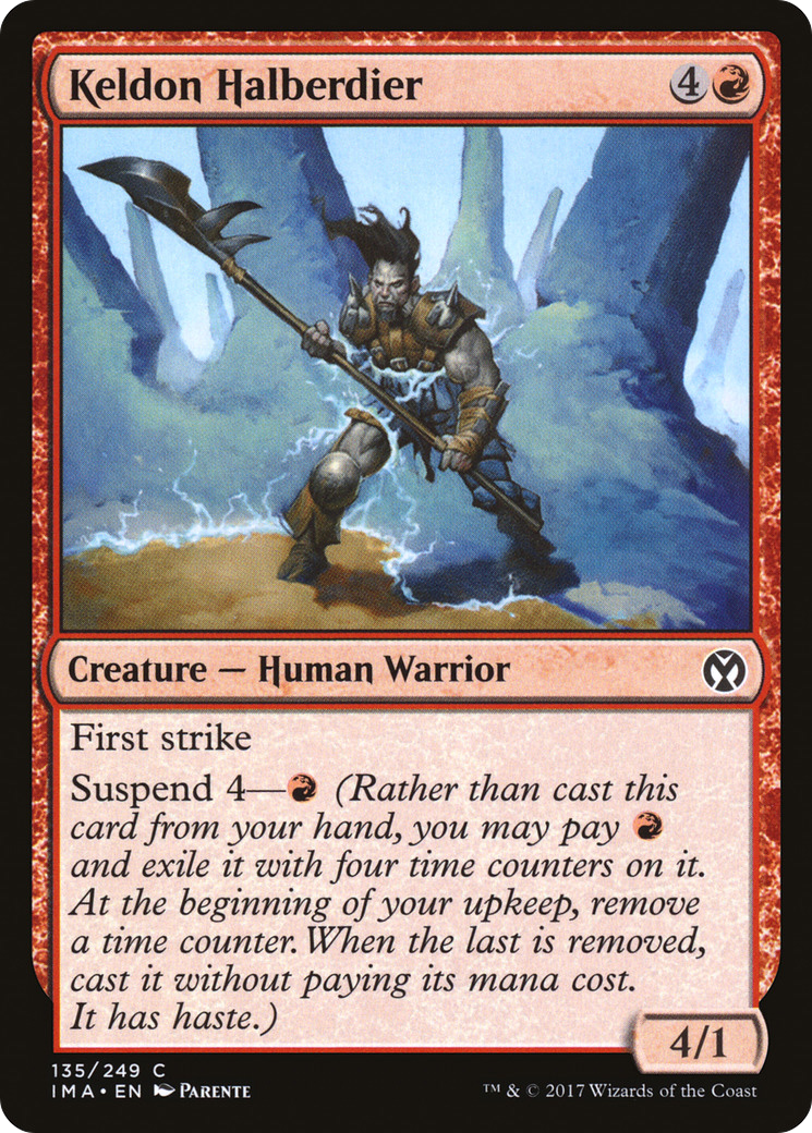 Keldon Halberdier (IMA-135)  - Iconic Masters