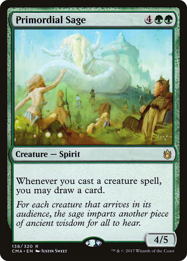 Primordial Sage (CMA-138)  - Commander Anthology
