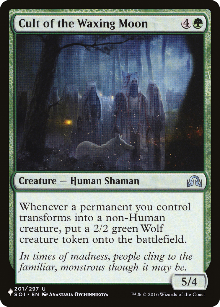 Cult of the Waxing Moon (LIST-SOI-201)  - The List