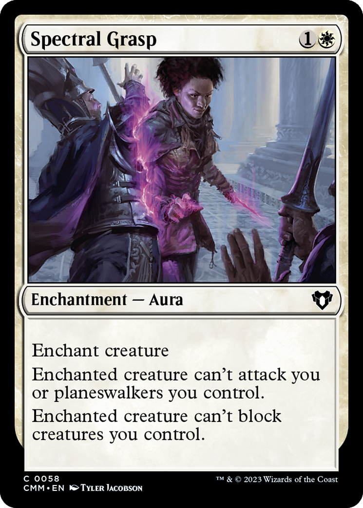 Spectral Grasp (CMM-058)  Foil - Commander Masters