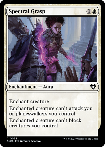 Spectral Grasp (CMM-058)  Foil - Commander Masters