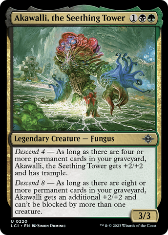 Akawalli, the Seething Tower (LCI-220)  - The Lost Caverns of Ixalan