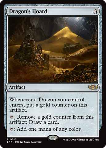 Dragon's Hoard (TDC-317) - Commander: Tarkir: Dragonstorm