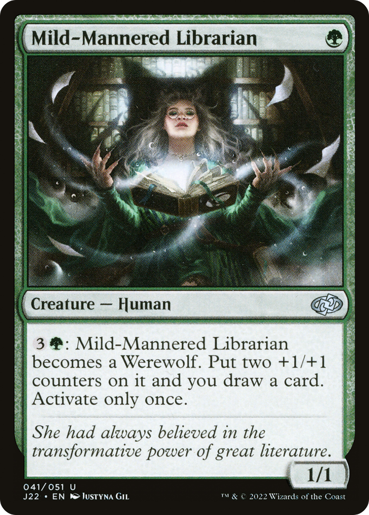 Mild-Mannered Librarian (J22-041)  - Jumpstart 2022