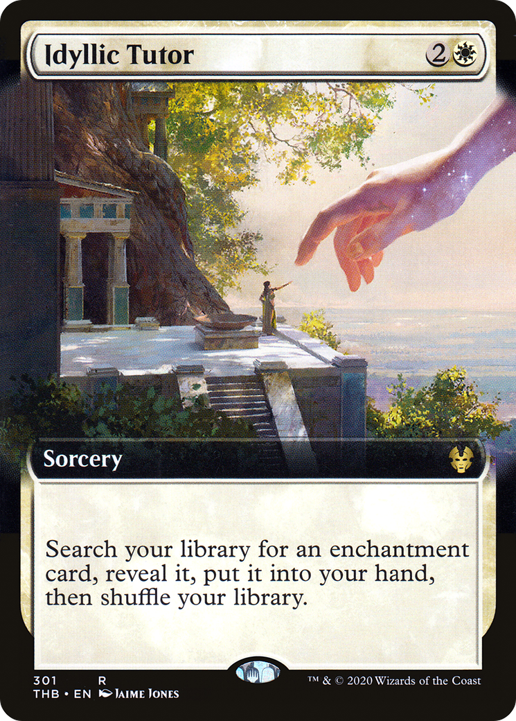 Idyllic Tutor (Extended Art) (THB-301)  Foil - Theros Beyond Death: (Extended Art)