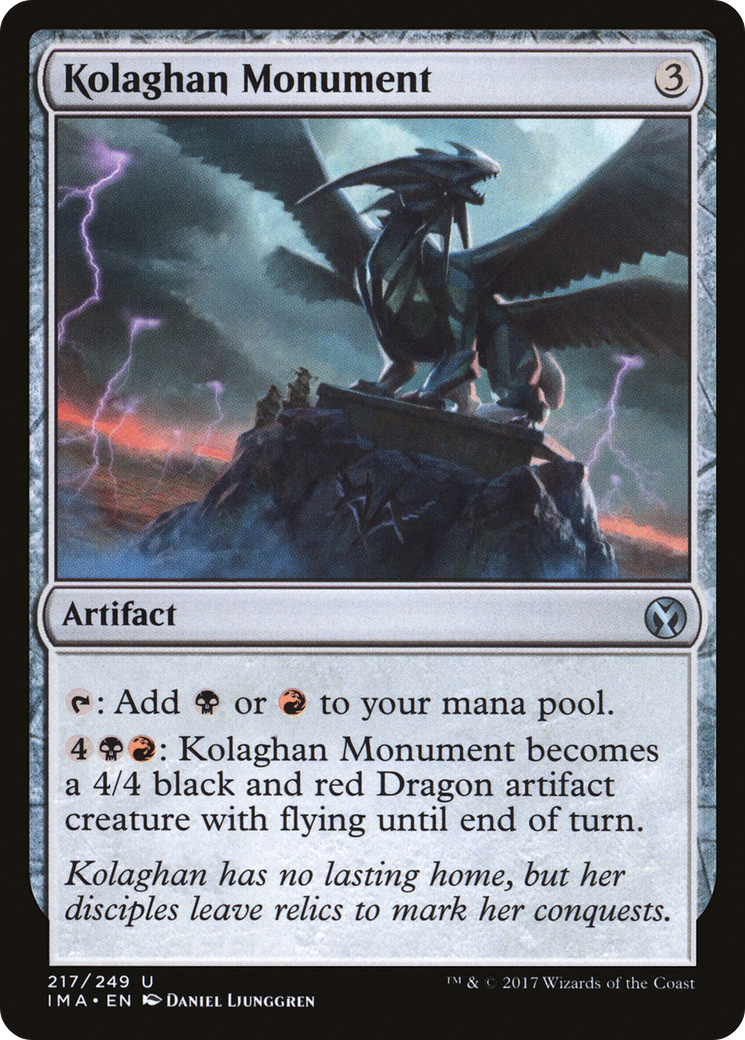 Kolaghan Monument (IMA-217)  - Iconic Masters