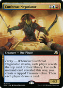 Cutthroat Negotiator (Extended Art) (MOC-127)  Foil - March of the Machine Commander: (Extended Art)